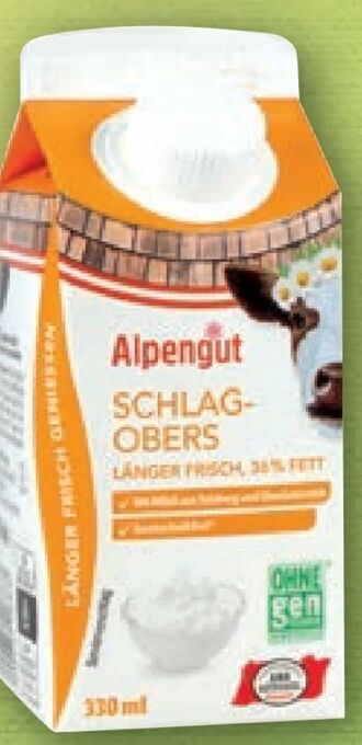 Lidl Schlagobers Angebot