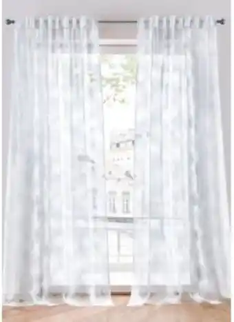 Bonprix Ausbrenner gardine mit kreisen (1er pack) Angebot