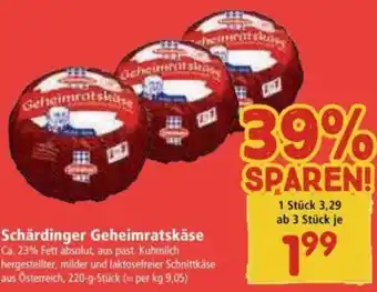 Interspar Schärdinger Geheimratskäse 220 g Angebot