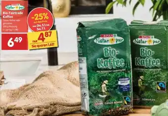 Interspar Natur Pur Bio-Fairtrade Kaffee Angebot
