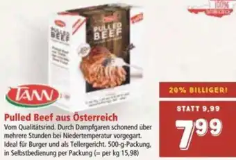 Interspar Tann Pulled Beef aus Österreich 500 g Angebot