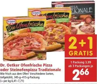 Interspar Dr. Oetker Ofenfrische Pizza oder Steinofenpizza Tradizionale Angebot