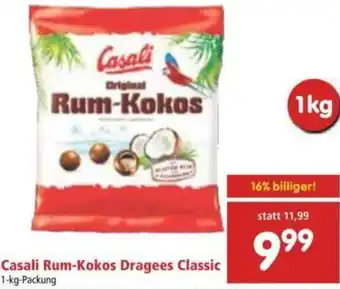 Interspar Casali Rum-Kokos Dragees Classic 1kg Angebot