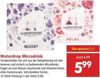 Interspar Waterdrop Microdrink Angebot