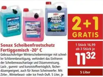 Interspar Sonax Scheibenfrostschutz Fertiggemisch -20° C 5 Liter Angebot
