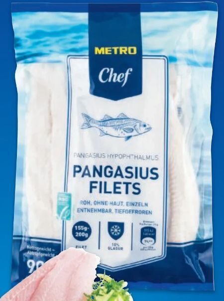 Pangasiusfilets Angebot bei Metro