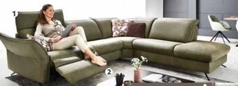 Polstermöbel Fischer Ecksofa leder Angebot