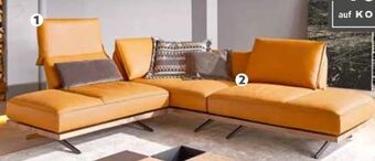 Polstermöbel Fischer Ecksofa leder Angebot