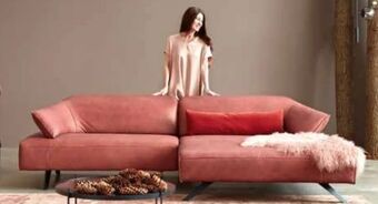 Polstermöbel Fischer Ecksofa leder Angebot
