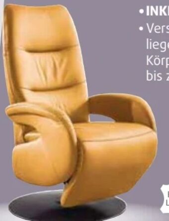 Polstermöbel Fischer Relaxsessel leder Angebot