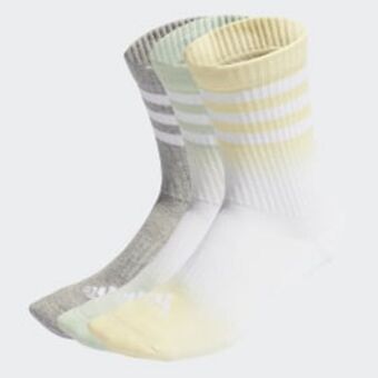 Adidas Dip-dyed 3-streifen cushioned crew socken, 3 paar Angebot