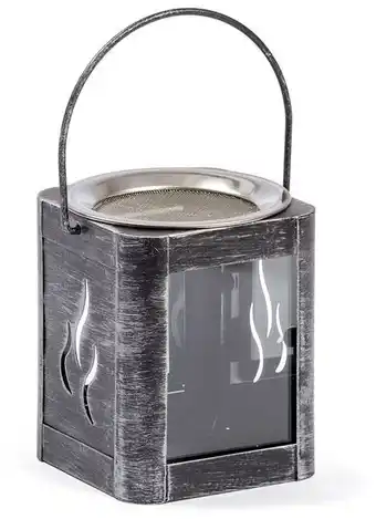 Weihrauchbrenner lucerna 11 x 11 x 12 cm aus metall schwarz