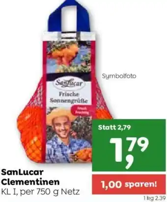 ADEG SanLucar Clementinen 750g Angebot