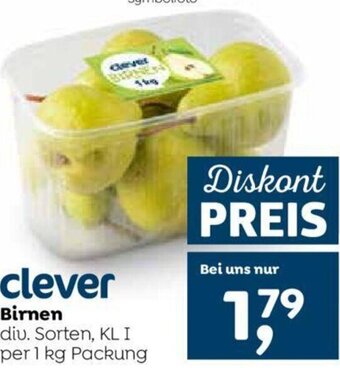 ADEG clever Birnen 1 kg Angebot