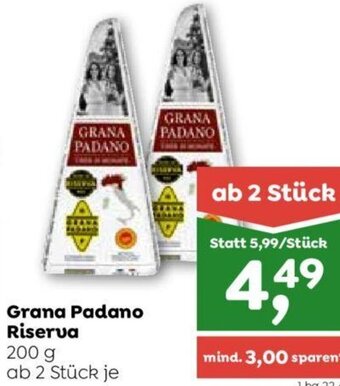 ADEG Grana Padano Riserva 200 g Angebot