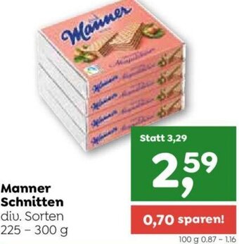 ADEG Manner Schnitten 225-300 g Angebot