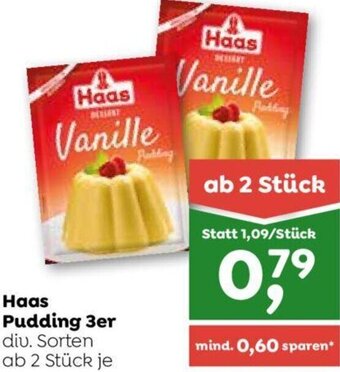 ADEG Haas Pudding 3er Angebot