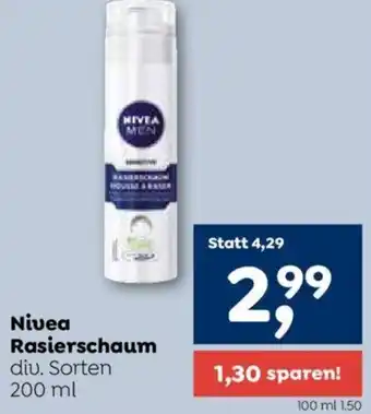 ADEG Nivea Rasierschaum 200 ml Angebot