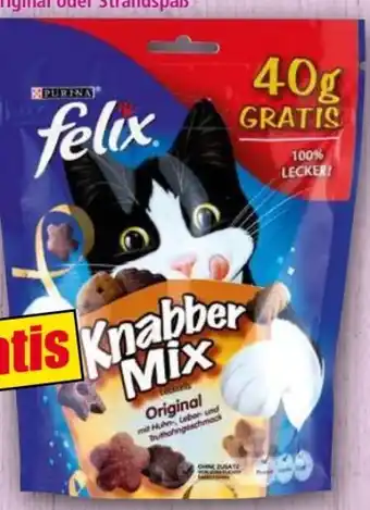 Norma Felix knabber mix katzensnacks Angebot