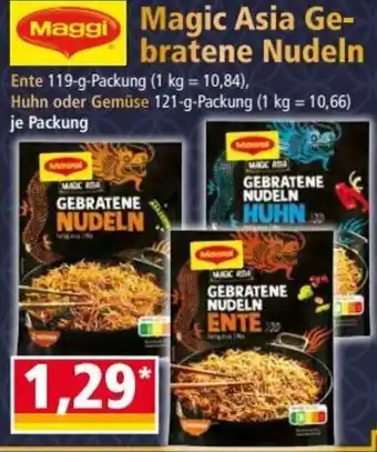 Norma Maggi Magic Asia Gebratene Nudeln Angebot