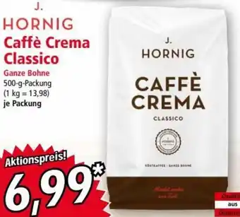 Norma J. Hornig Caffè Crema Classico Ganze Bohne 500g Angebot