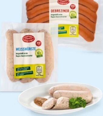 Hofer Bio würstel Angebot