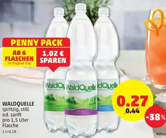 PENNY Waldquelle 1.5 Liter Angebot