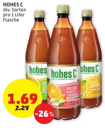 PENNY Hohes C 1Liter Angebot