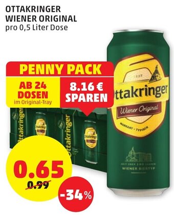 PENNY Ottakringer Wiener Original Angebot