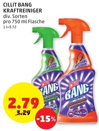 PENNY Cillit Bang Kraftreiniger 750ml Angebot