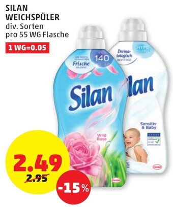 PENNY Silan Weichspüler Angebot