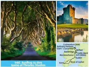 Hofer Rundreise auf den spuren von game of thrones Angebot