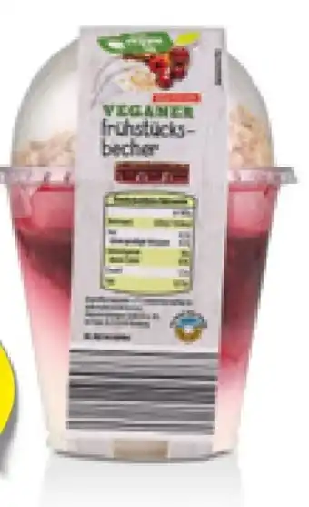 Hofer Veganer frühstücksbecher Angebot