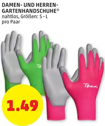 PENNY Damen Und Herren Gartenhandschuhe S-L Angebot