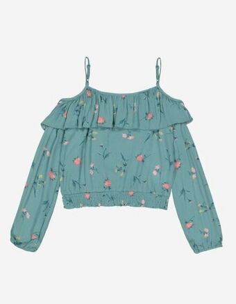 Takko Mädchen bluse - schulterfrei Angebot
