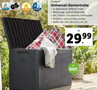 Lidl Florabest Universal-Gartentruhe Angebot