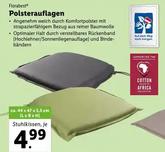 Lidl Florabest Polsterauflagen Angebot