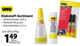 Lidl UHU Klebstoff-Sortiment Angebot