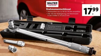 Lidl Walter Drehmomentschlüssel Angebot