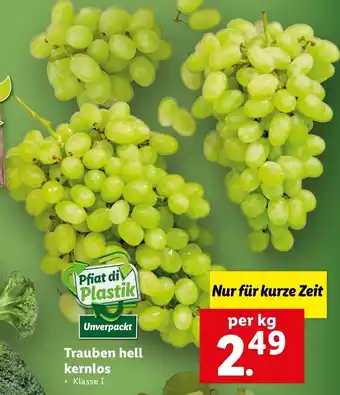 Lidl Pfiat Di Plastik Trauben Hell Kernlos Angebot