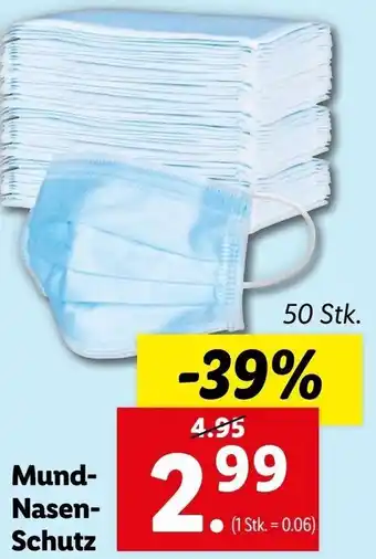 Lidl Mund-Nasen Schutz Angebot
