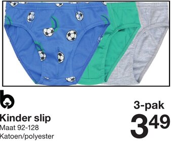 Zeeman Kinder Slip 92-128 3-pak Angebot