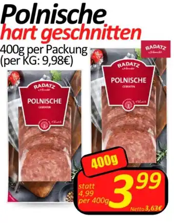 Wurstico Radatz Polnische 400g Angebot
