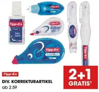 Libro Tipp-EX Div. Korrekturartikel Angebot
