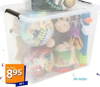Action Aufbewahrungsbox mit Klemmdeckel 80 L Angebot