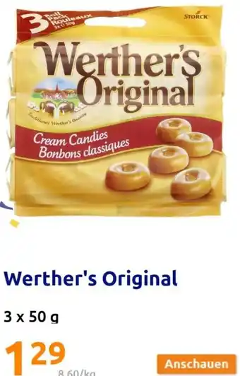 Action Werther's Original 3 x 50 g Angebot