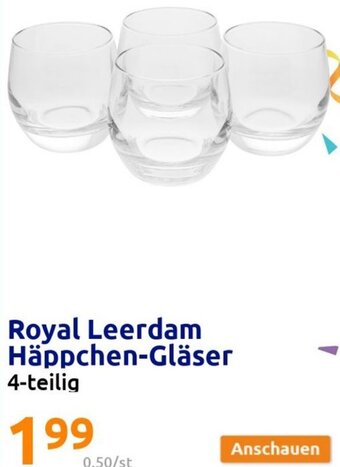 Action Royal Leerdam Häppchen-Gläser Angebot