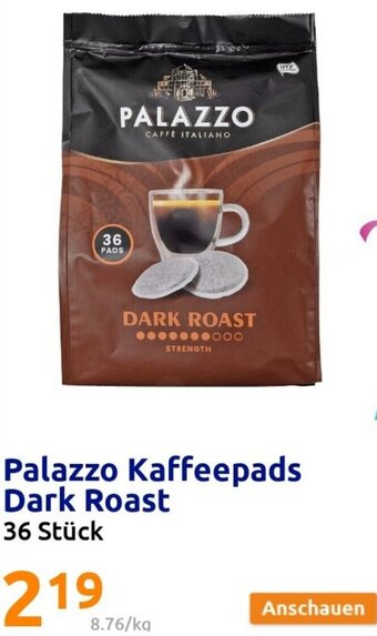 Action Palazzo Kaffeepads Dark Roast Angebot