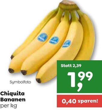 ADEG Chiquita Bananen per kg Angebot