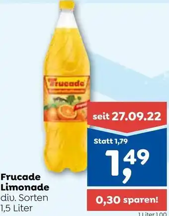 ADEG Frucade Limonade 1,5 Liter Angebot